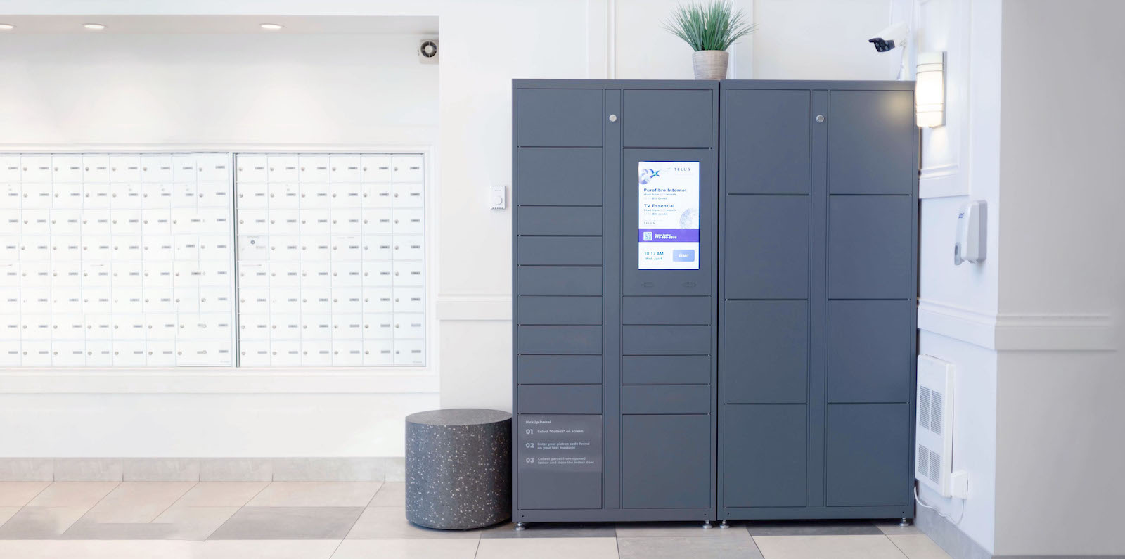 BlueBox Locker in community area